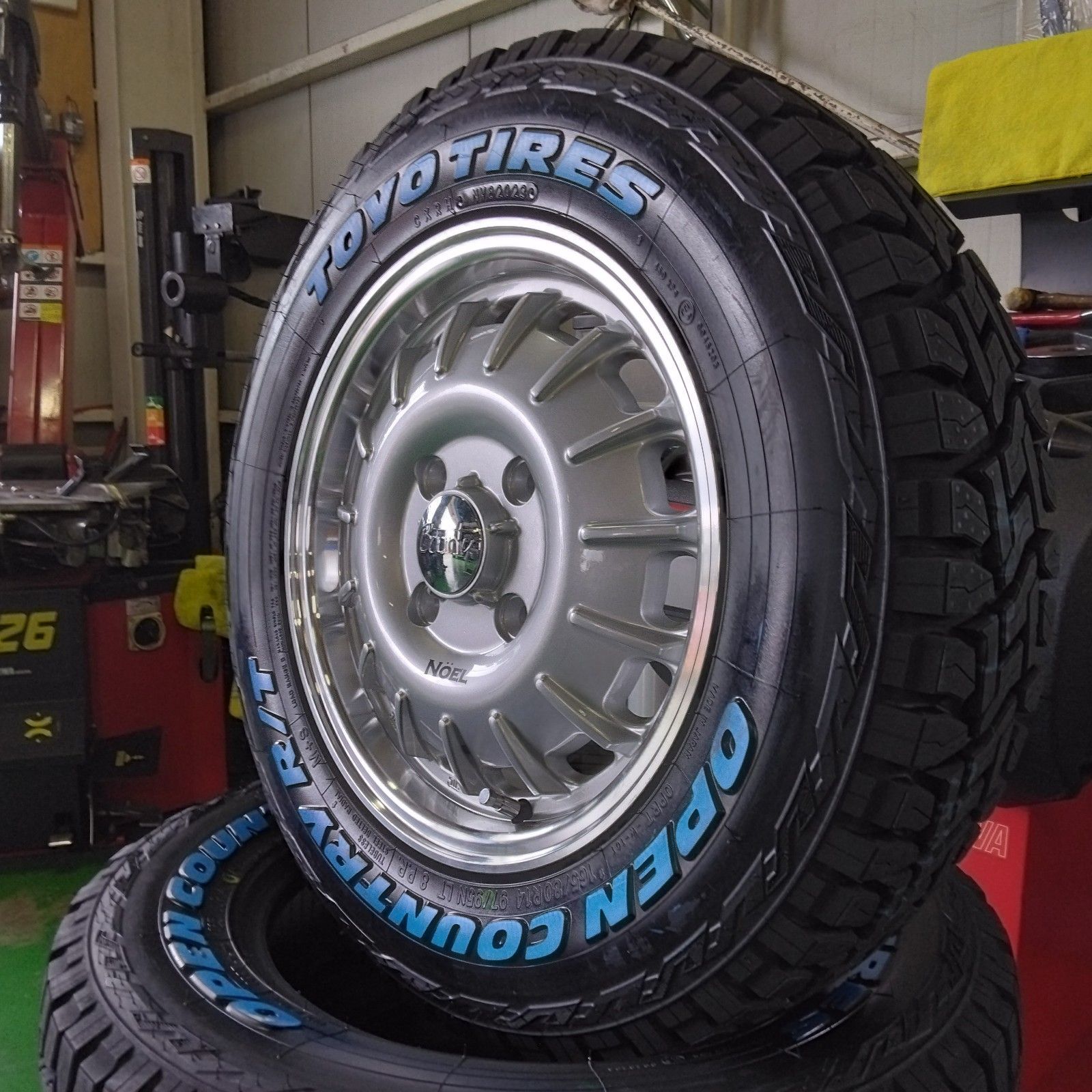 新品/4本セット プロボックス サクシード タイヤホイールセット 165/80R14 トーヨー オープンカントリー RT ホワイトレター 14インチ  NOEL - メルカリ