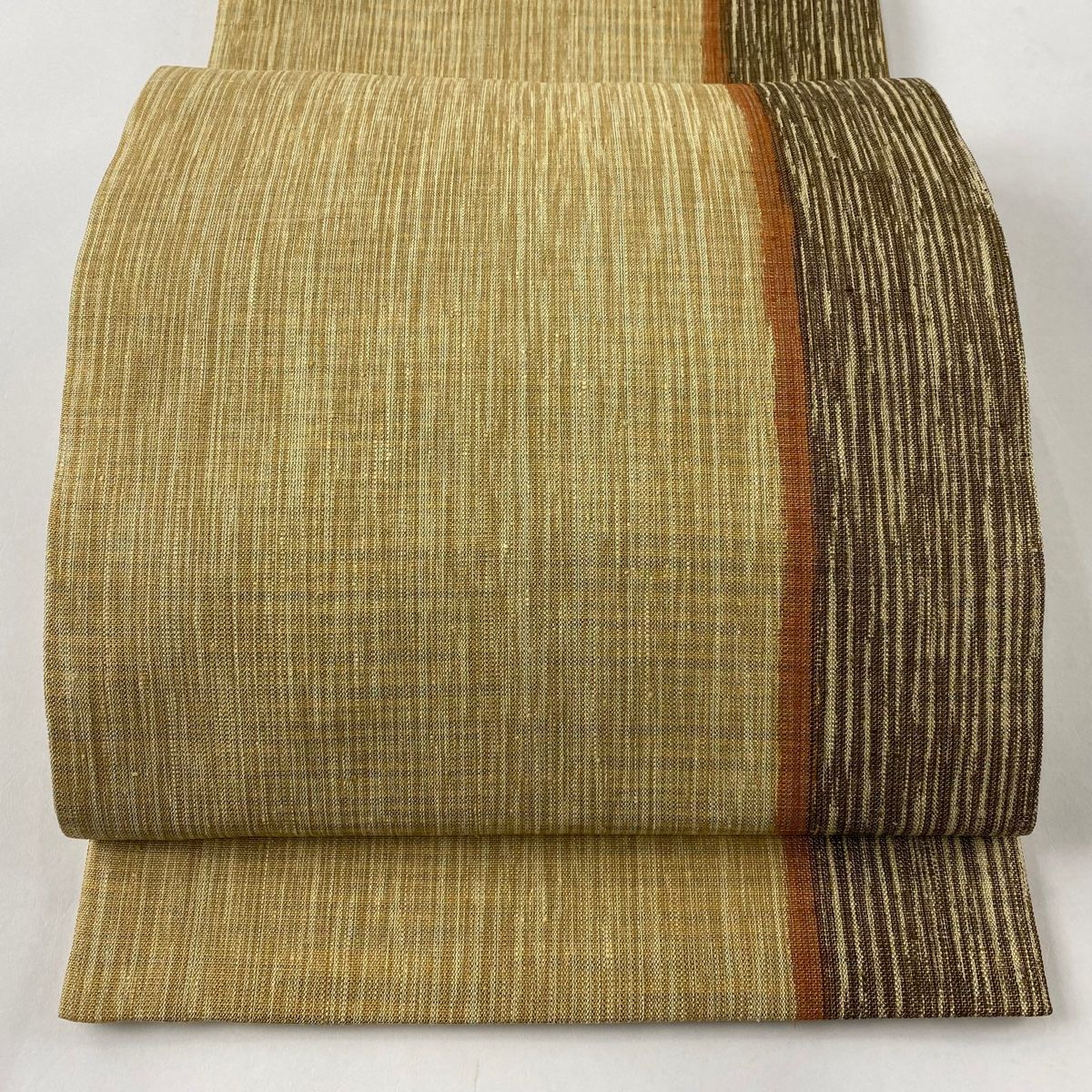 A21 新品　紬地　全通袋帯　美品 秀品 紬縞 幾何学 正絹 A21 新品 紬地 全通袋帯 美品 秀品 紬縞 幾何学 正絹 - メルカリ