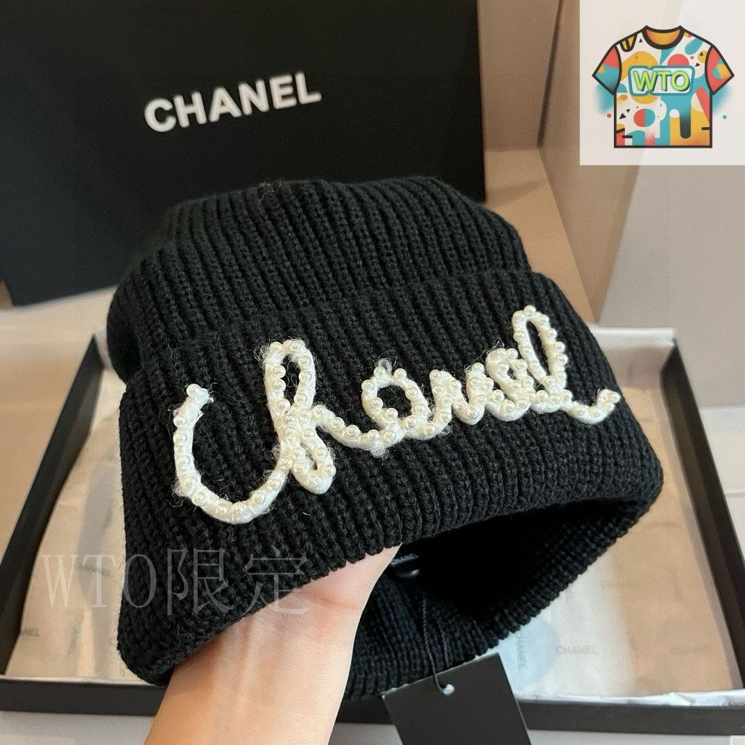 どんなスタイルにも溶け込む♡【CHANEL】ニットキャップ CHANEL - シャネル CHANEL ニットキャップの通販 by KOMEHYO