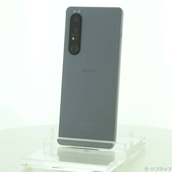 Xperia 1 III フロストグレー 256 GB docomo 中古品〕 Xperia 1 III 256GB フロストグレー SO-51B docomo