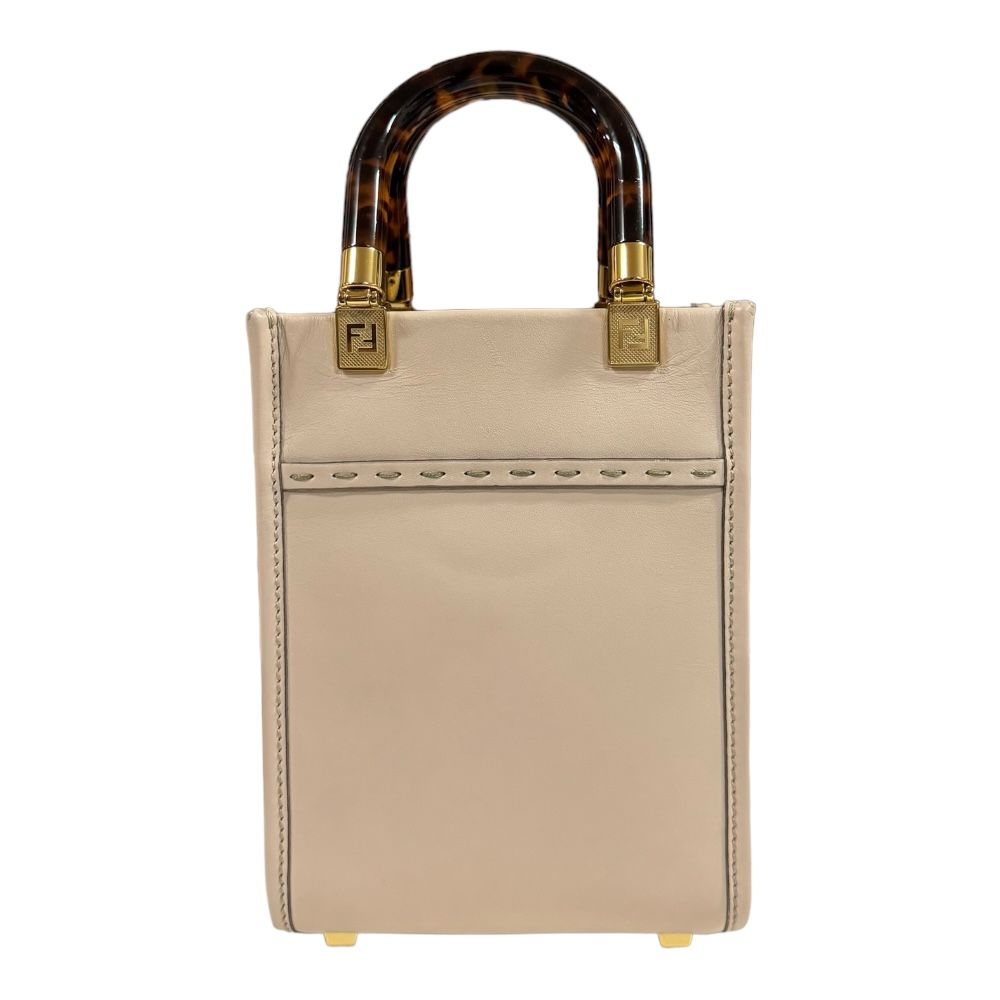 FENDI 本革 ショルダーバッグ ボディバッグ 2way ズッカ柄