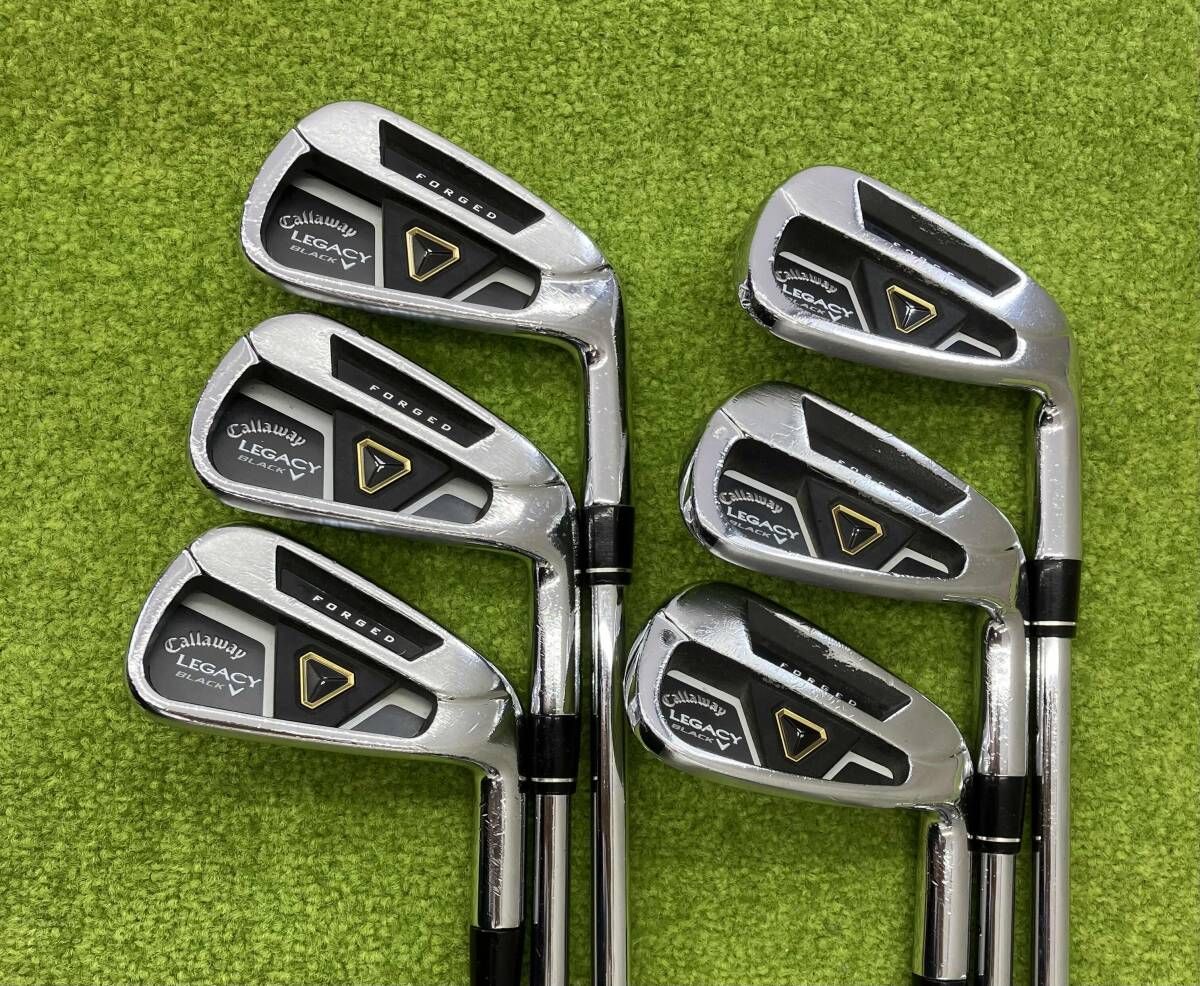 キャロウェイ LEGACY BLACK 2013 アイアンセット 5～9.P 6本セット TRUE TEMPER Dynamic G S 400