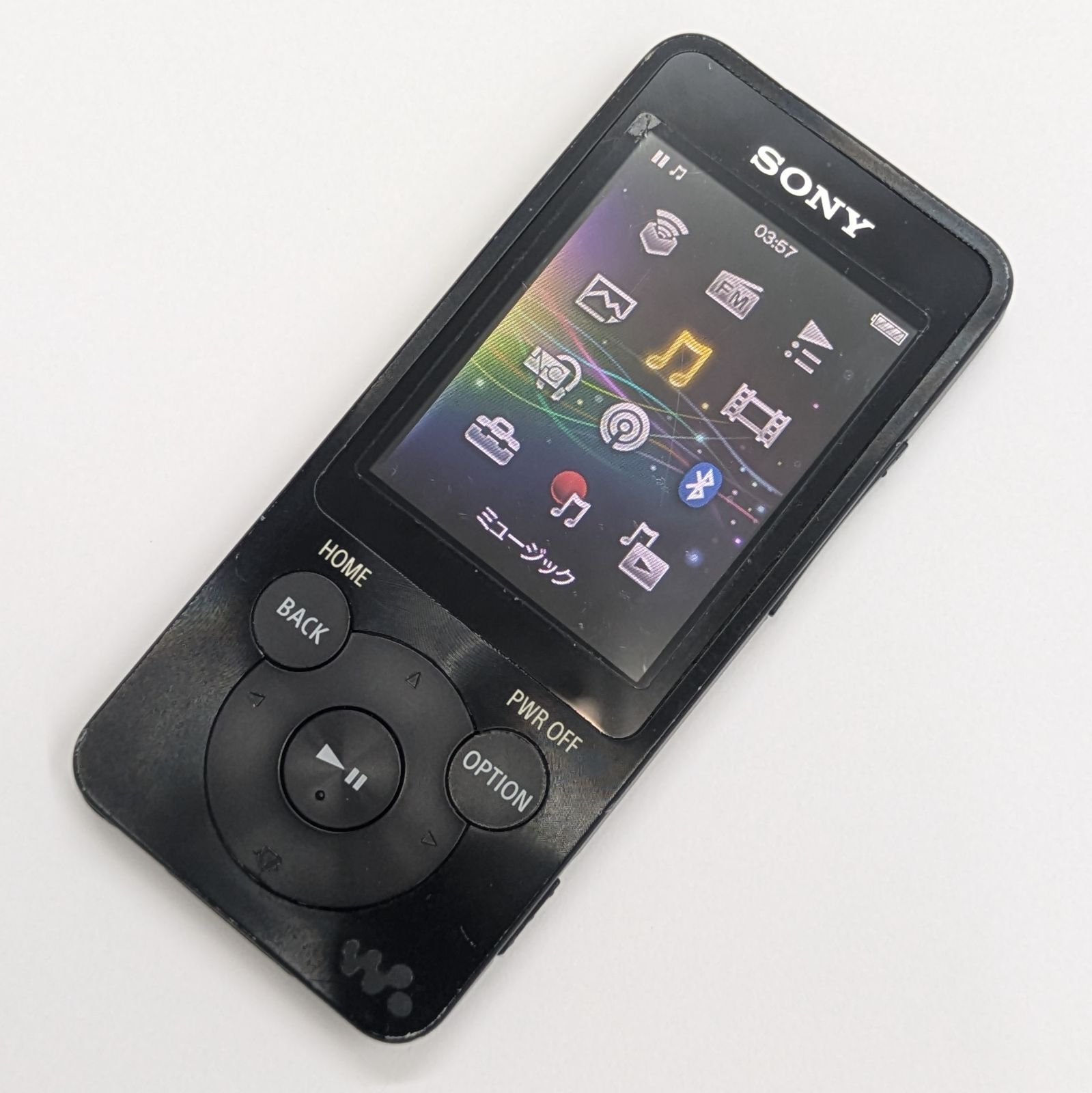 バッテリー良好 約3日 SONY NW-S14 8GB 黒 ブラック ノイズ