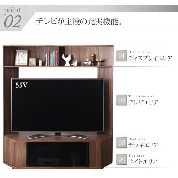 ♪大型テレビ65V型まで対応