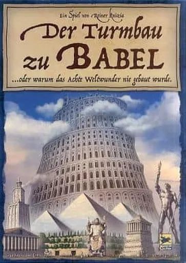 ボードゲーム バベルの塔 ドイツ語版 Der Turmbau zu Babel