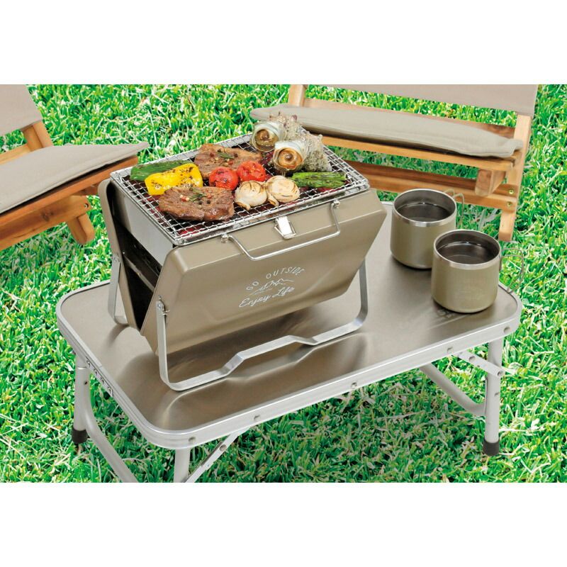 モンテ V型卓上グリル (UG-0066) 購入 キャプテンスタッグ モンテ V型