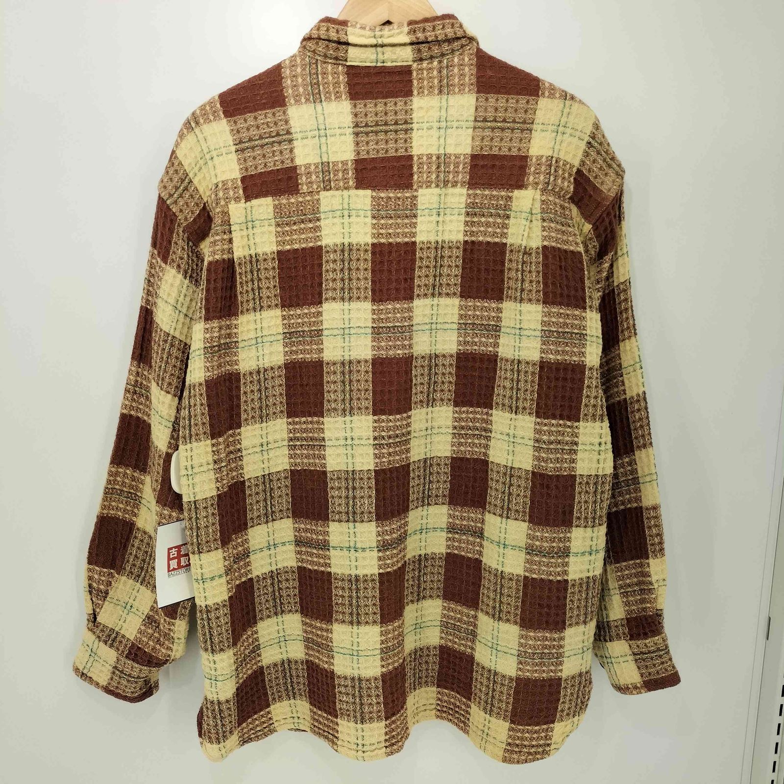 ユーズドフルギ USED古着 {{VENDETTA}}ワッフルシャツジャケット