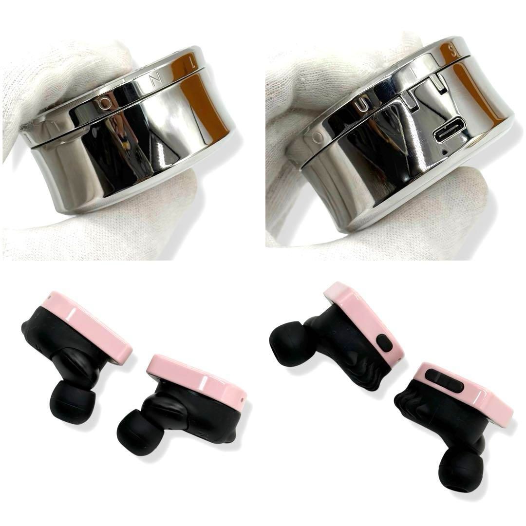 訳あり　ルイヴィトン　イヤホン　ホライゾン　ピンク　Bluetooth cw6 ルイ・ヴィトン ホライゾン ライト・アップ イヤホン ピンク