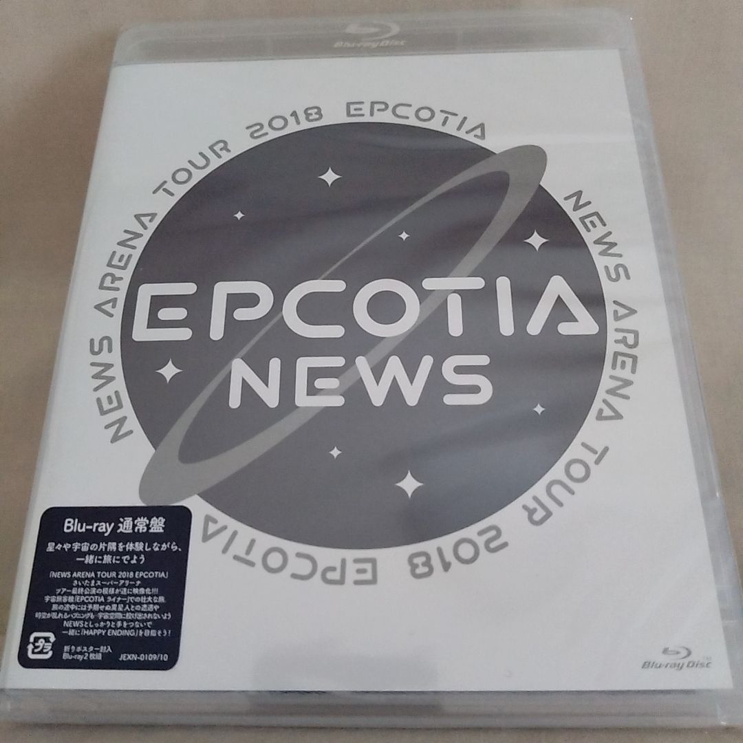 NEWS　ARENA　TOUR　2018　EPCOTIA（初回盤） Blu-ra