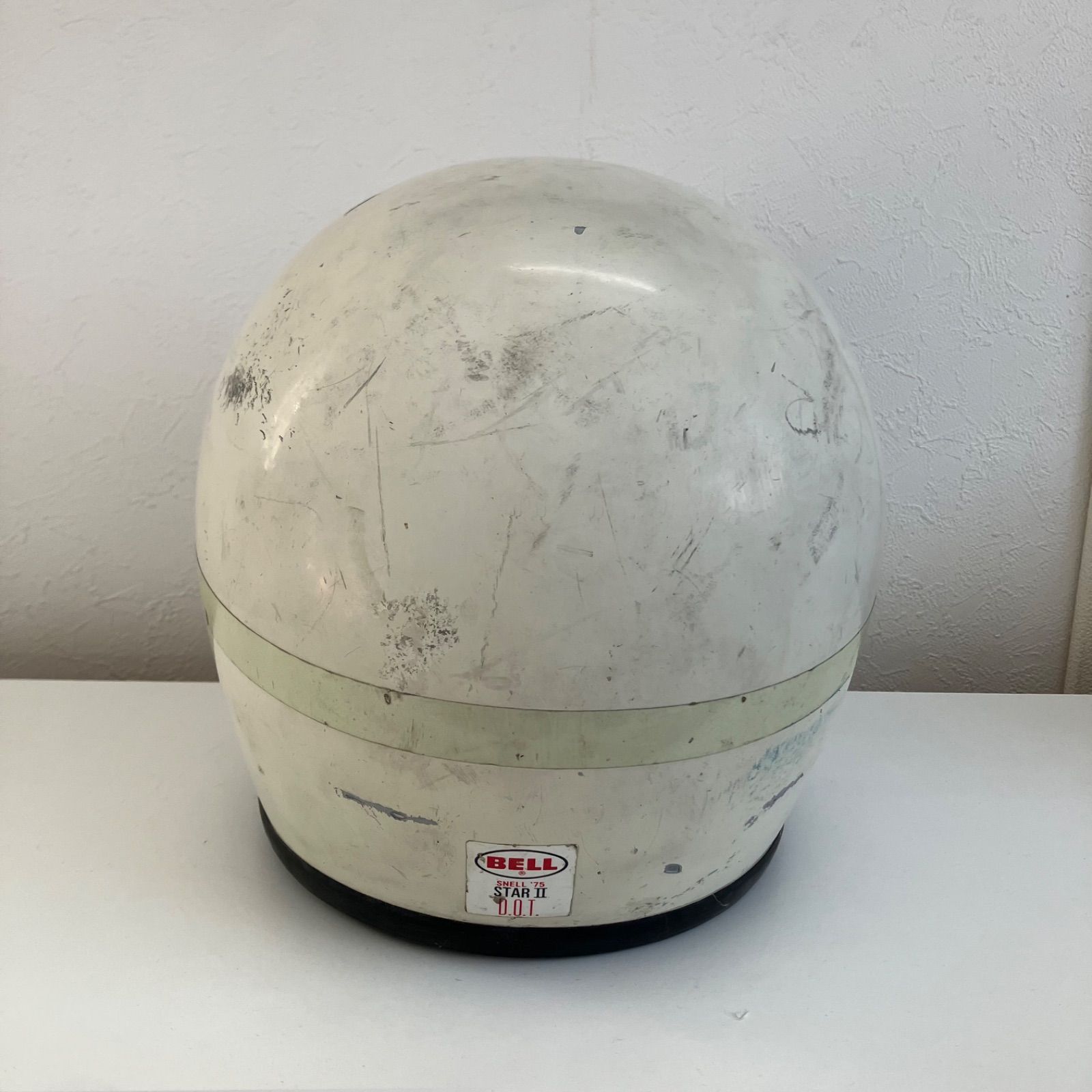 BELL STARⅡ☆ビンテージ 当時物 1970年代 M-Lサイズ 白 族ヘル Z1 Z2