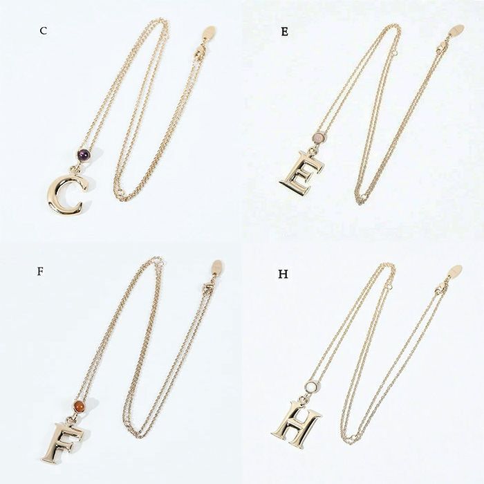 クロエ ネックレス 筆記体ロゴ アルファベット チョーカー 美品】Chloe クロエ 筆記体ロゴ アルファベット ネックレス