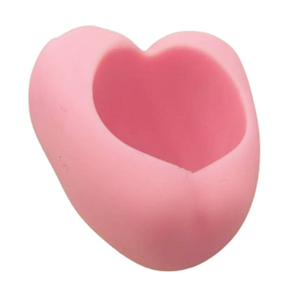 CHROME HEARTS クロムハーツ（原本無） HEART PLSTC RING ラバー ハート リング ピンク系 約15号【中古】 CHROME HEARTS クロムハーツ（原本無） HEART PLSTC RING ラバー