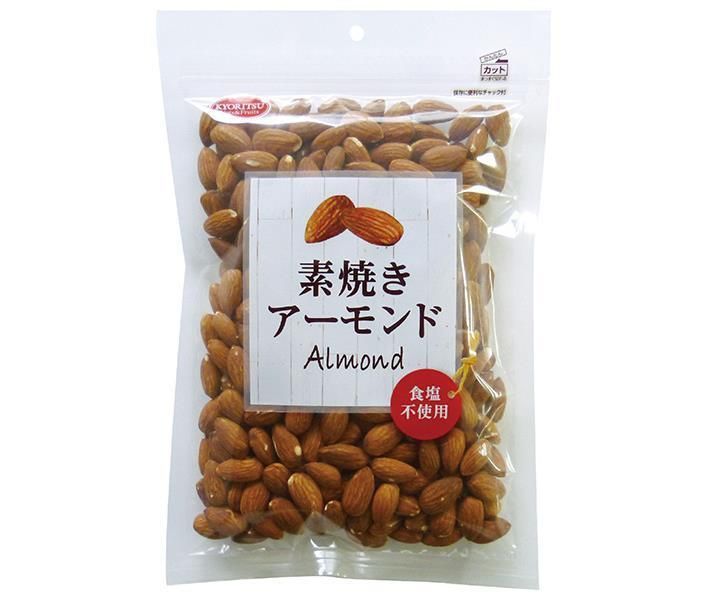 共立食品 素焼きアーモンド ボリュームパック 340g×6袋入× 2ケース ｜ お菓子 おつまみ ナッツ