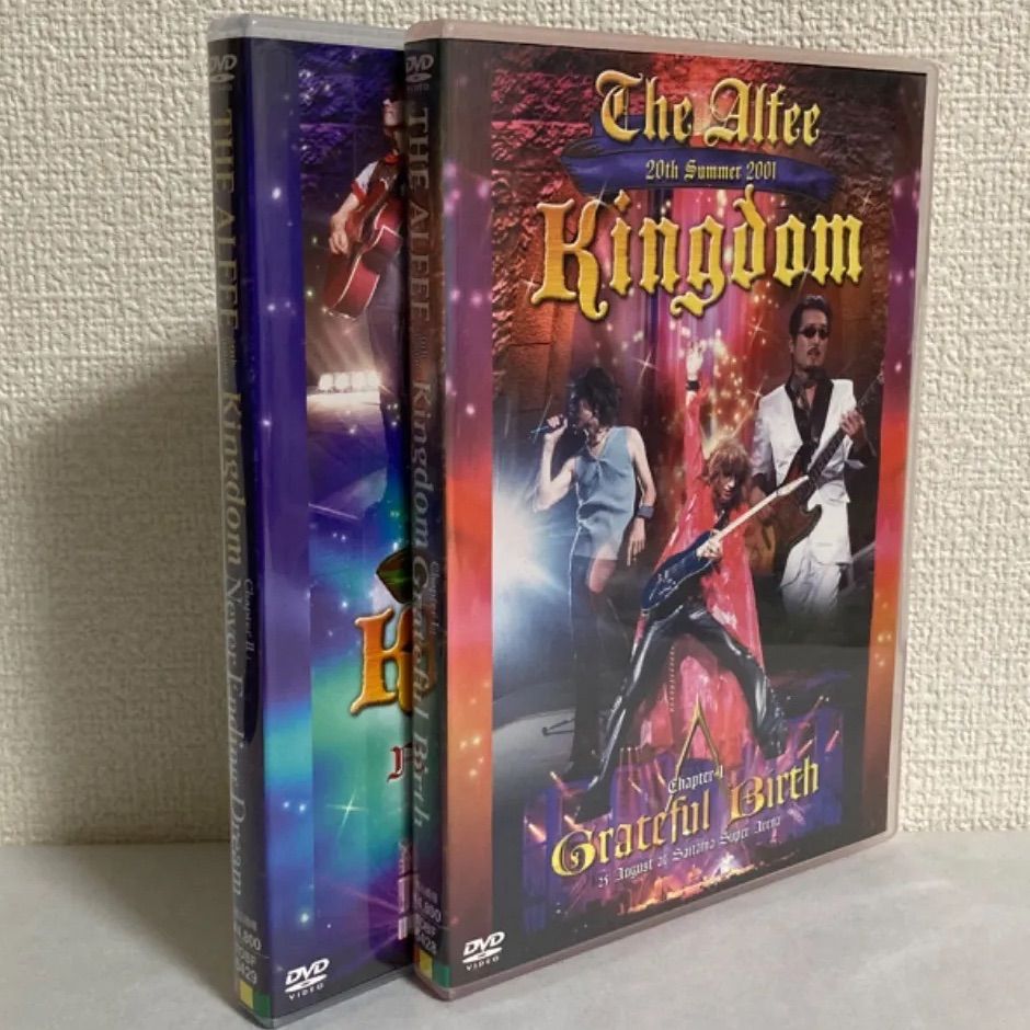 THE ALFEE 2001 Kingdom ChapterⅠ,Ⅱ セット-