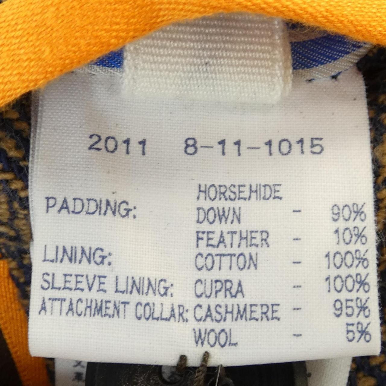 フォーティーファイブアールピーエム 45 RPM ダウンジャケット GULLKHAN_COM