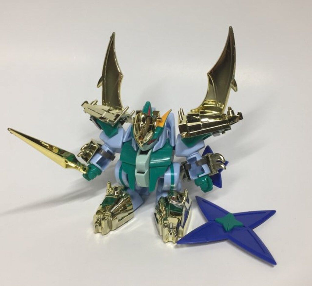 真魔神英雄伝ワタル メタルジャケット鋼衣幻王丸 未組立プラモデル当時