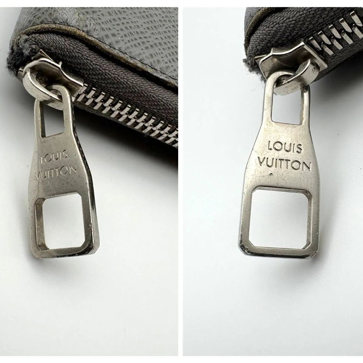ジャンク品 】LOUIS VUITTON ルイヴィトン タイガ ジッピーウォレット 