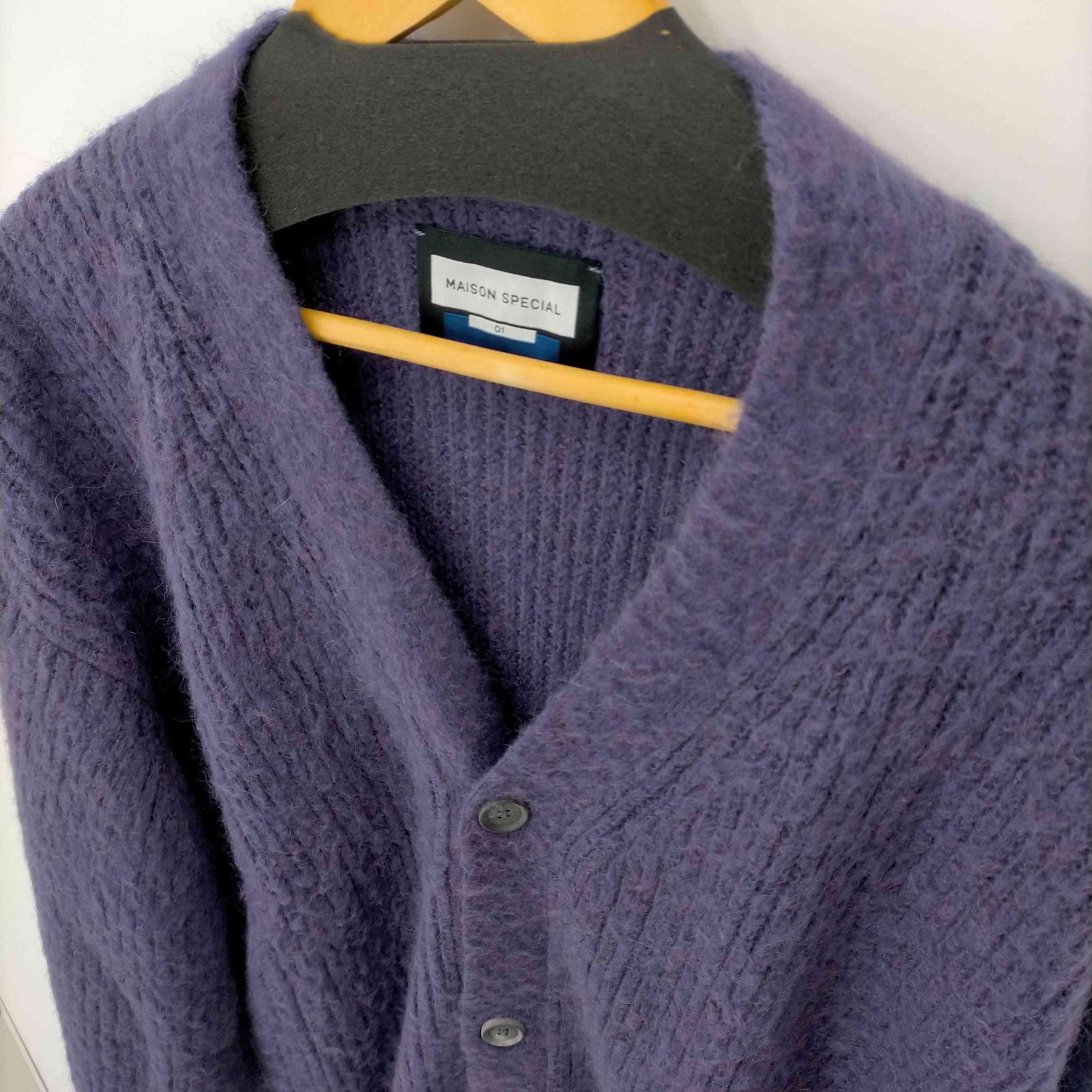 メゾンスペシャル MAISON SPECIAL 22SS ブラッシュドモヘヤプライム 