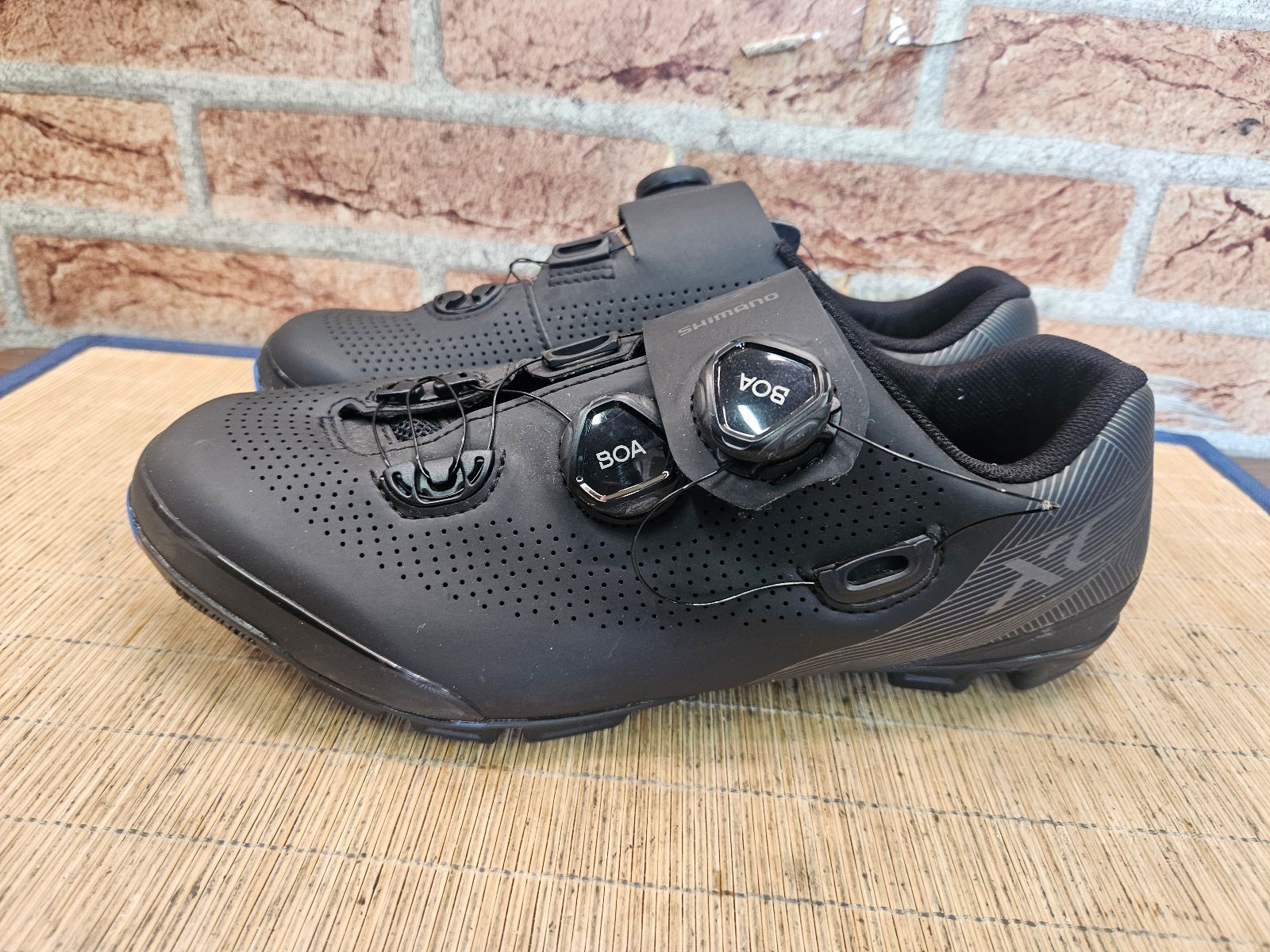 SHIMANO XC7 SH-XC701 M L01 E size 42 size 26.5cm WIDE シマノ SPD ビンディングシューズ ワイド ロード MTB 同梱発送承中!! BRIGHTFACE_UK