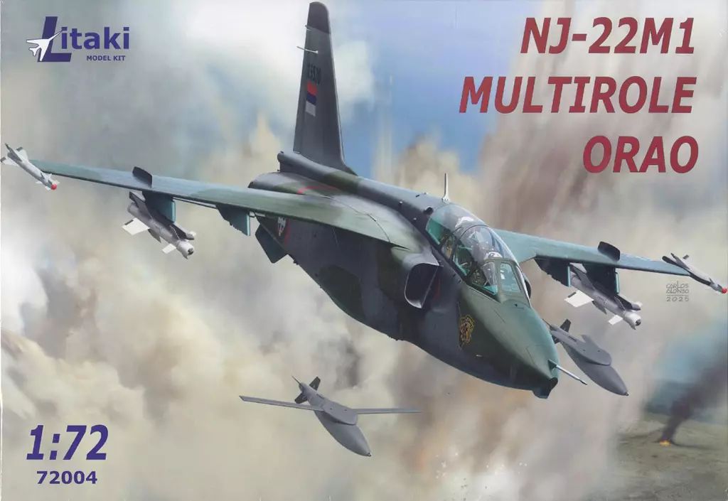 配送 【新品】プラモデル 1/72 ユーゴ・SOKO NJ-22M1オラオ複座全天候