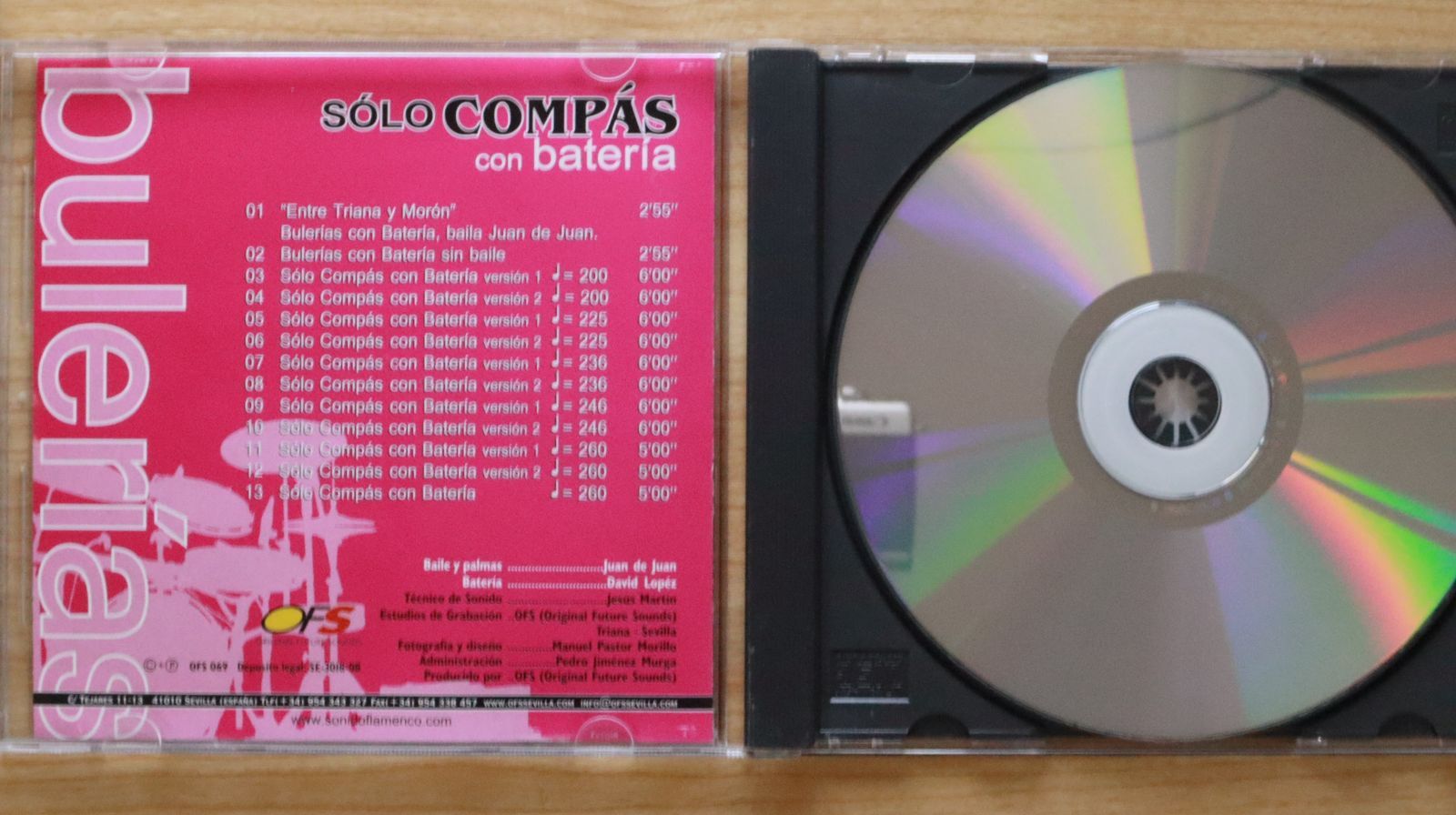 中古CD☆ソロ・コンパス/Solo Compas□ con bateria Bulerias