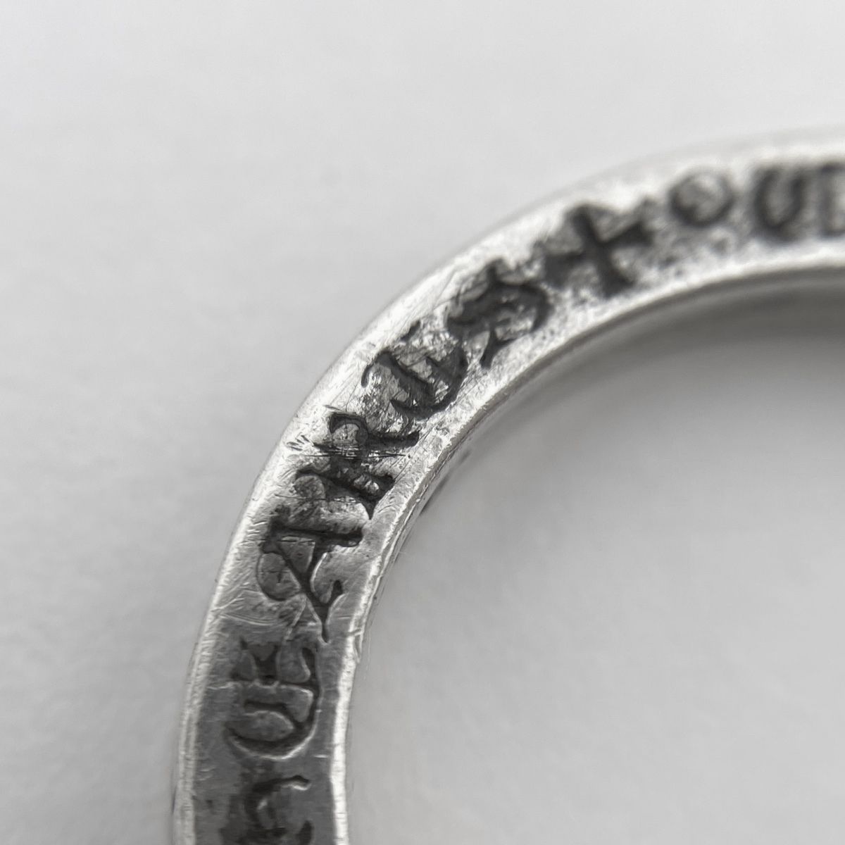 クロムハーツ 3mmスペーサー LA限定/シルバーリング メンズ 19.5号 クロムハーツ 3mmスペーサー LA限定/シルバーリング メンズ 19.5