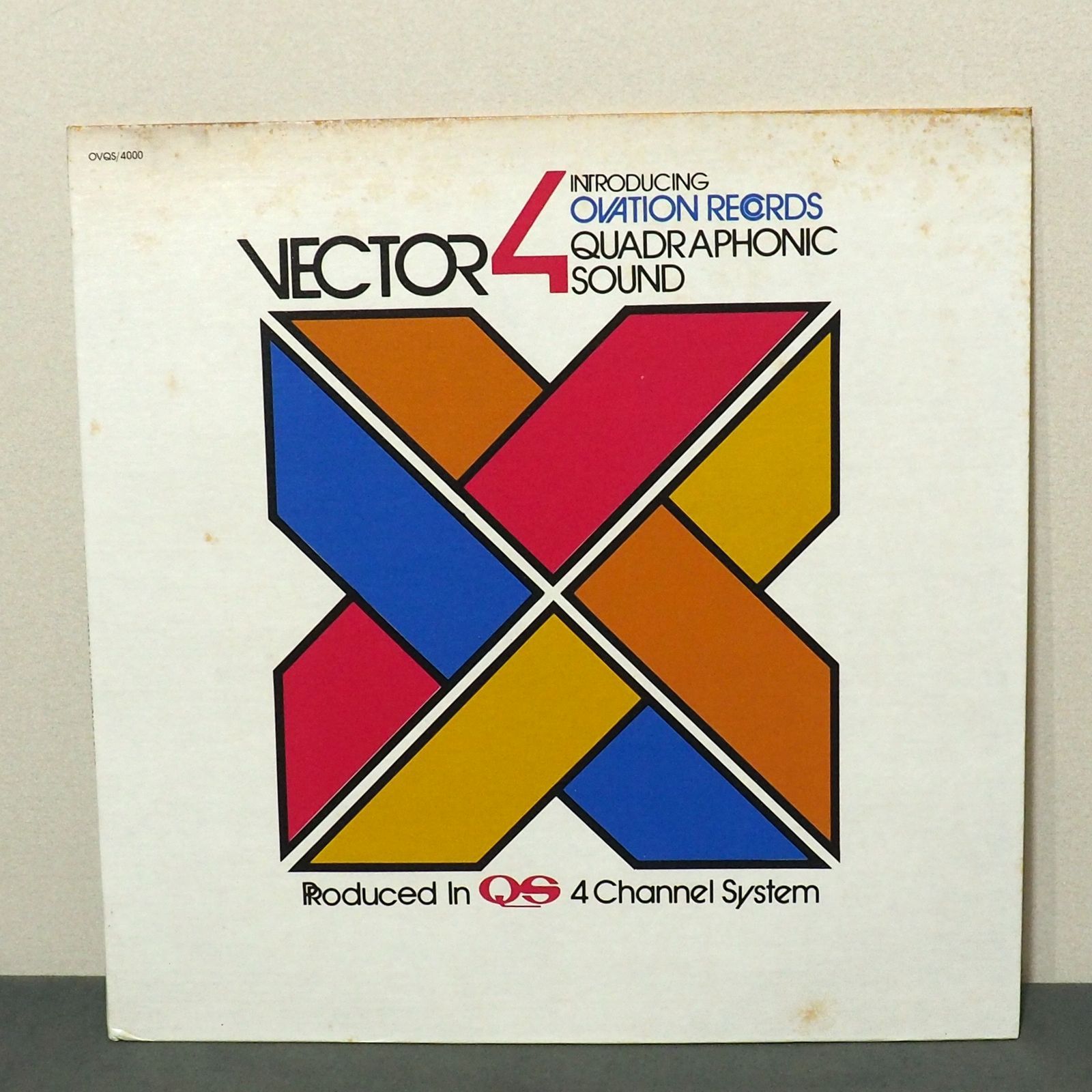 4チャンネル用？オーディオ・チェック・レコード Vector 4 / Quadraphonic Sound (LPレコード) 詳細不明 海外盤 -  メルカリ