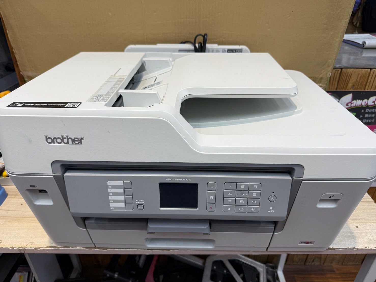 S98285ブラザーインクジェットプリンターMFC-J6583CDW ジャンク