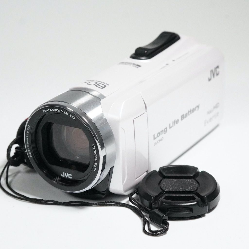 JVC Victor Everio GZ-F200-W ホワイト 返金保証 |1745