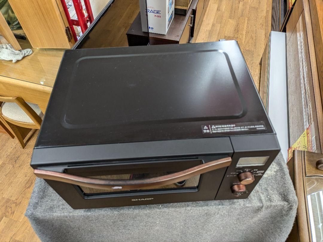 J303☆多少使用感☆SHARP☆オーブンレンジ☆RE-F18A-B☆2019年製