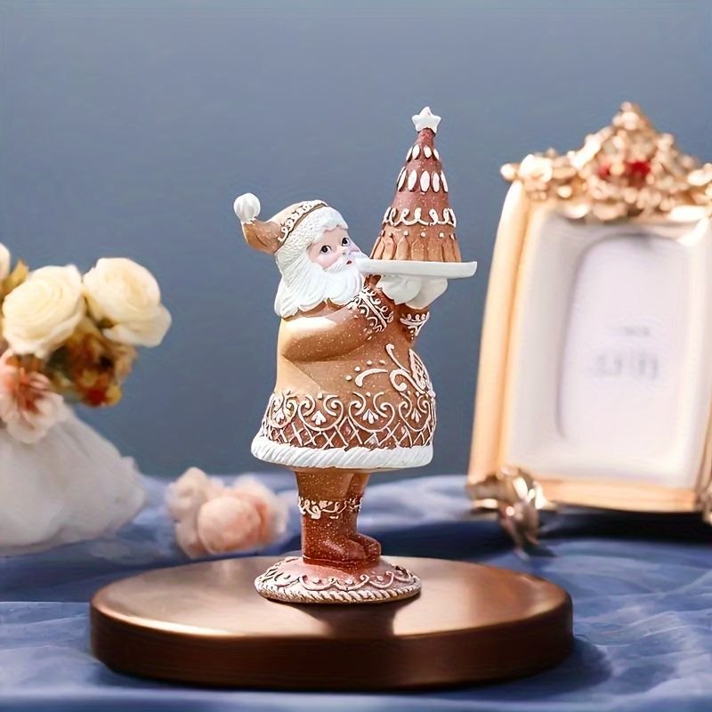 クリスマスオブジェ 置物 ガーデンオーナメント サンタとミセス