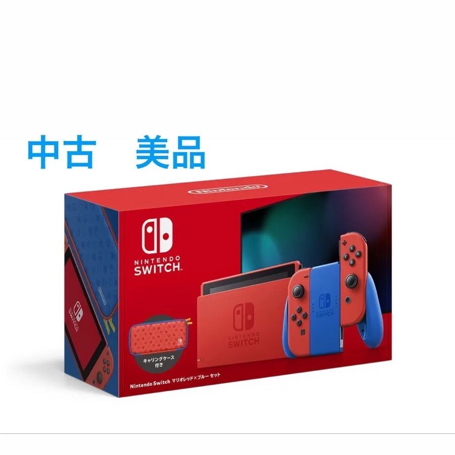 Nintendo switch マリオレッド×ブルー - メルカリ