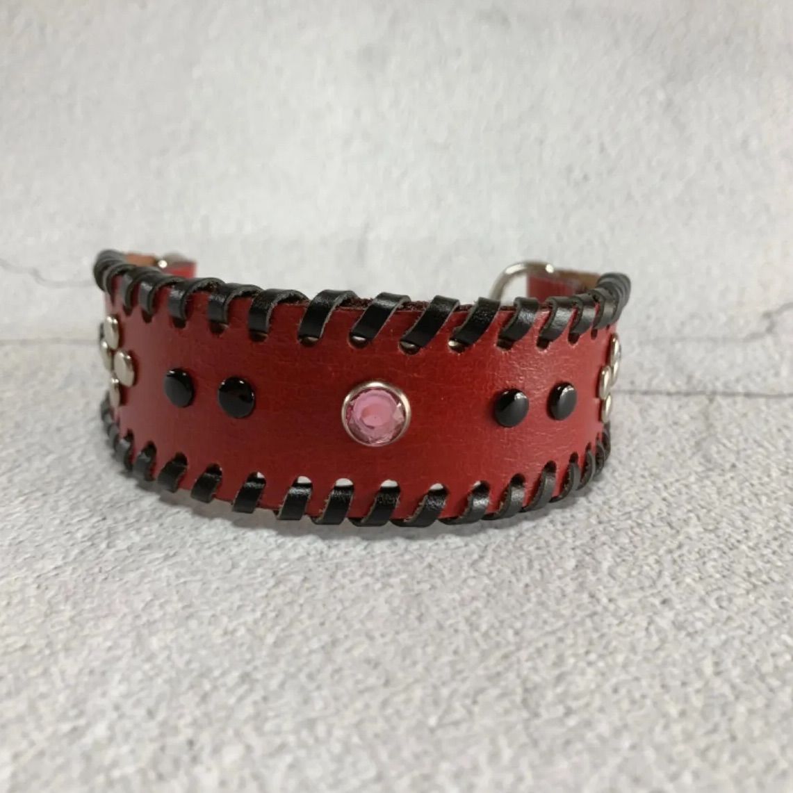 光る ミニチュアシュナウザー ルチルクオーツ パワーストーン