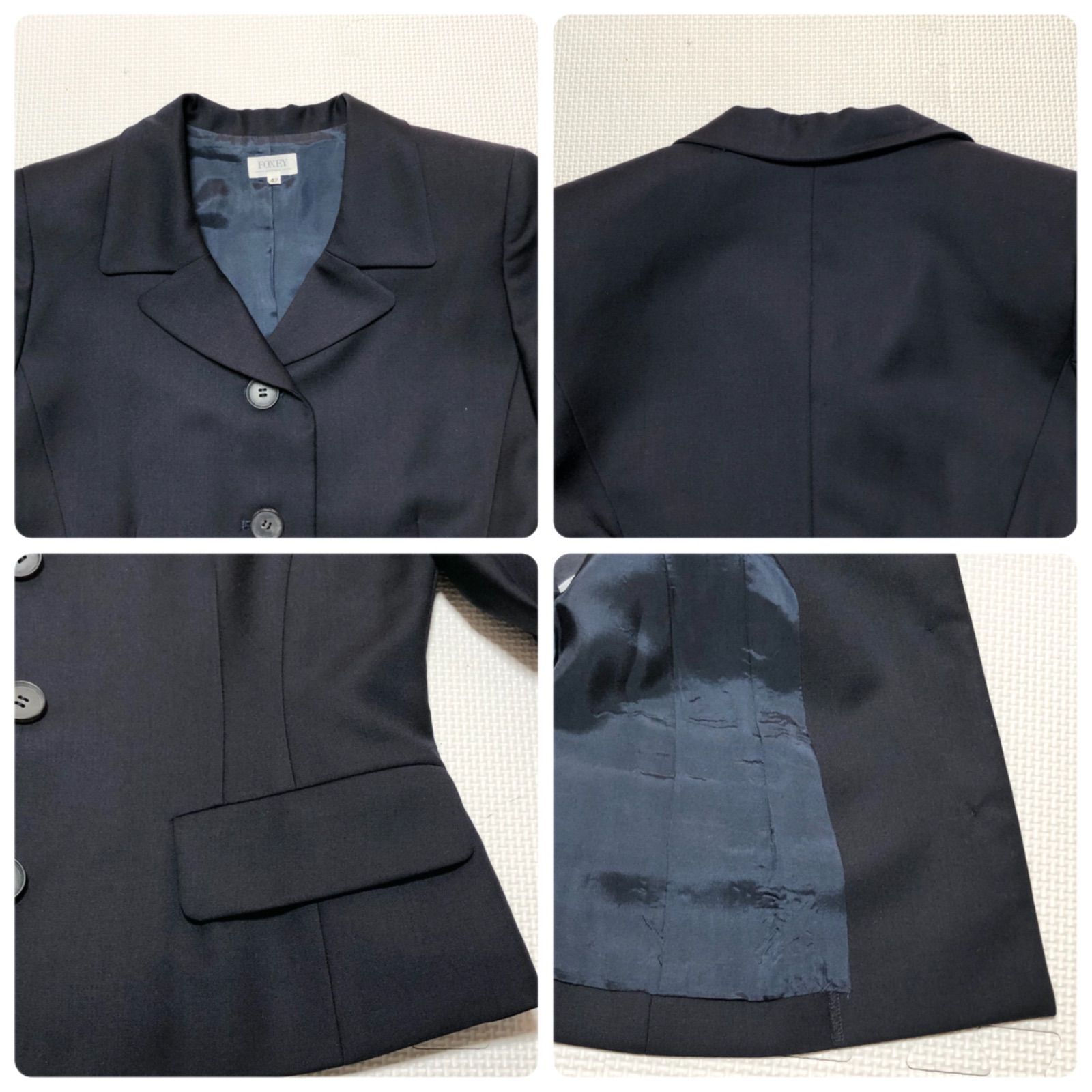 □美品□希少カシミヤ混□FOXY BOUTIQUE フォクシーブティック