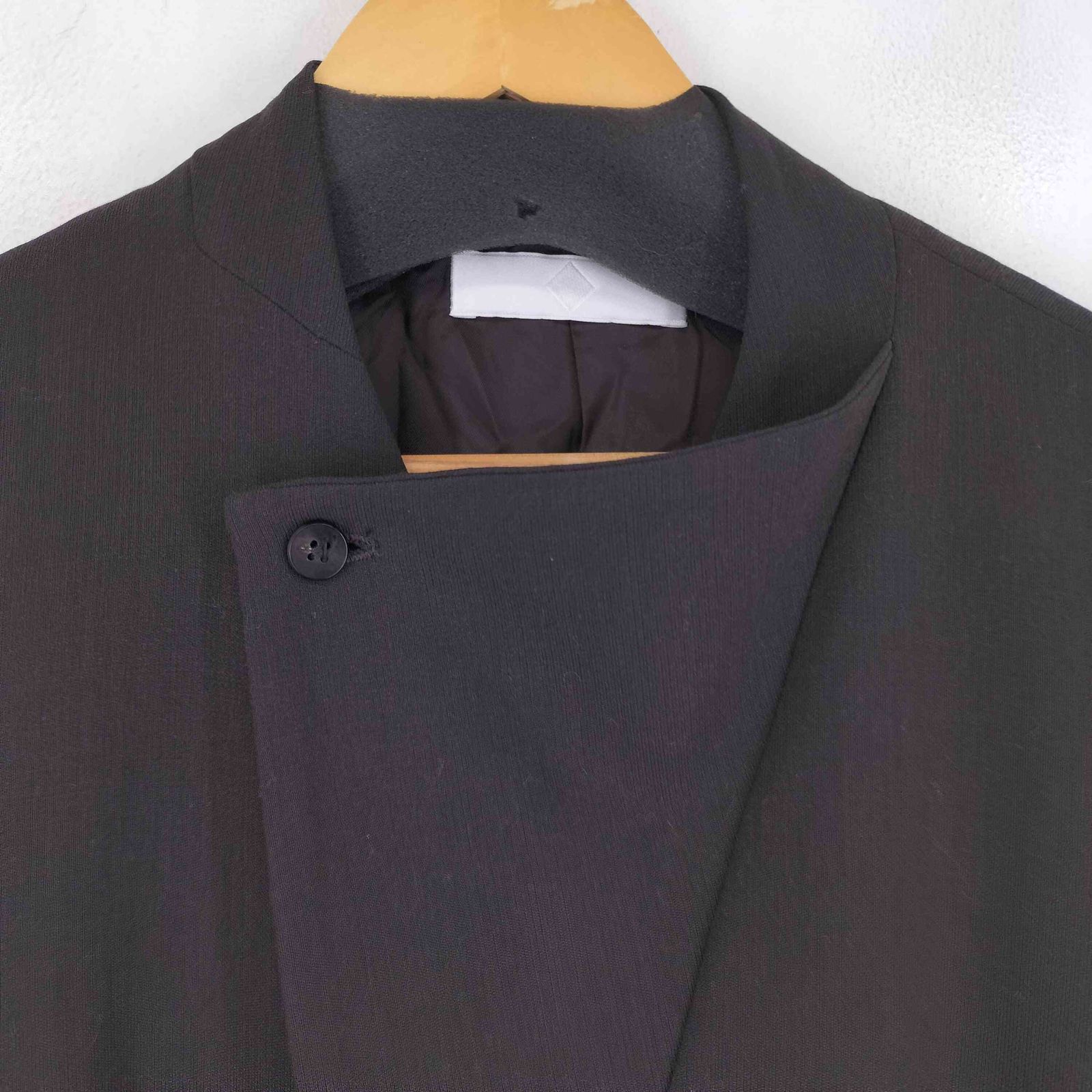 ETHOSENS エトセンス 19AW LAYER COLLAR COATCut off layer coat ETHOSENS