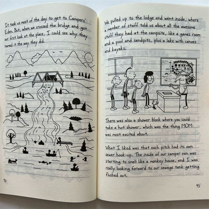 Diary of a Wimpy Kid グレッグのダメ日記 英語勉強 24册