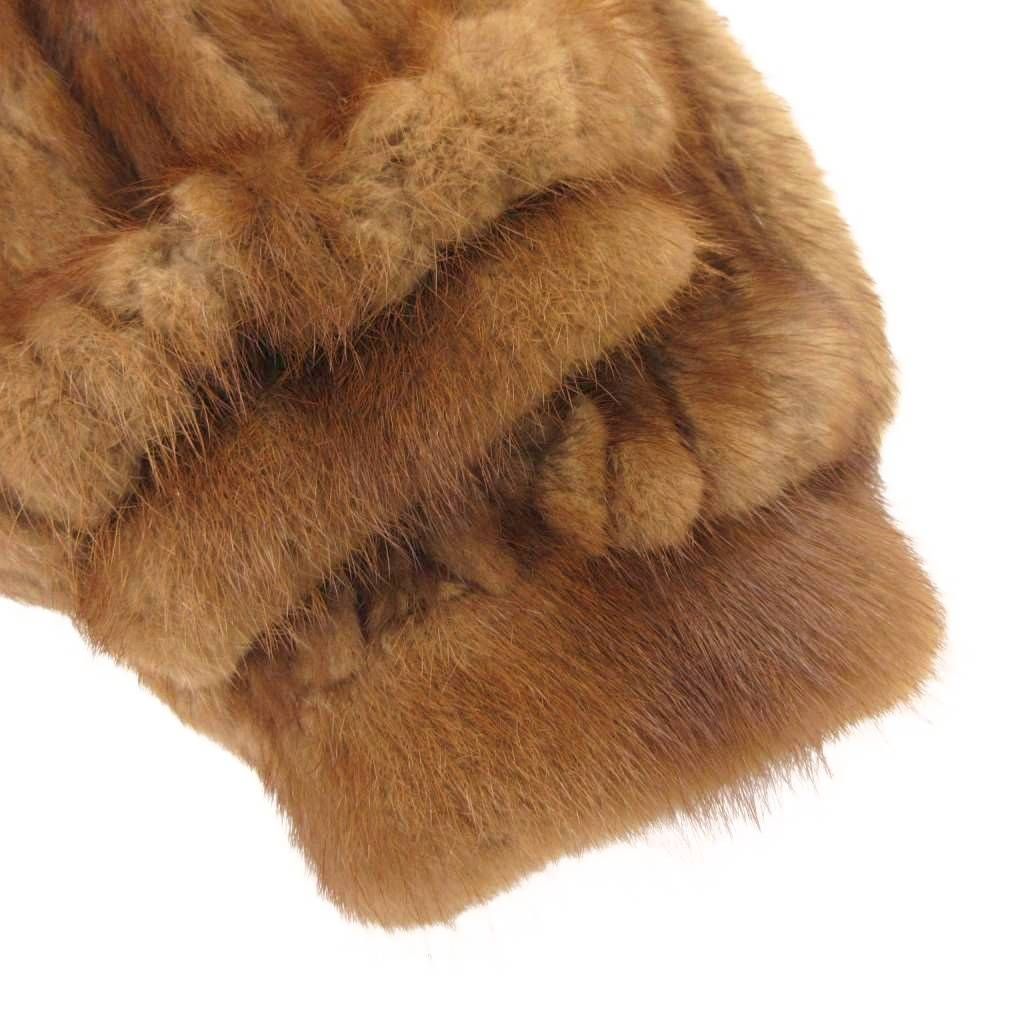 高品質，お買い得 SAGA MINK サガミンク 銀サガ 11号 ブラウン ファー