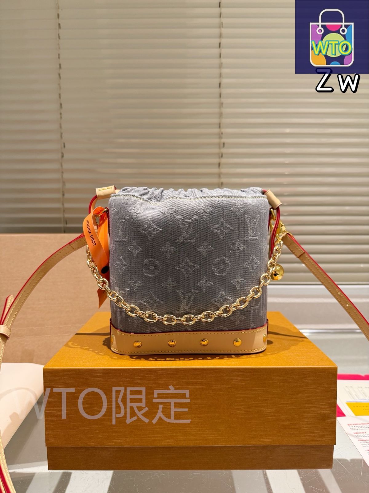 のん出品 今日特価】LV Denim Nano No? ルイヴィトン デニム ナノノエ