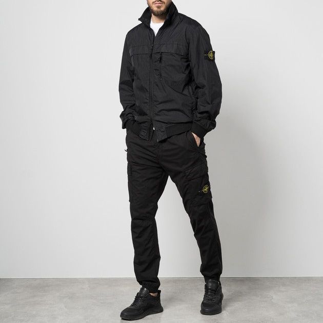 20 STONE ISLAND ストーンアイランド 801531303 A0029 ブラック カーゴ