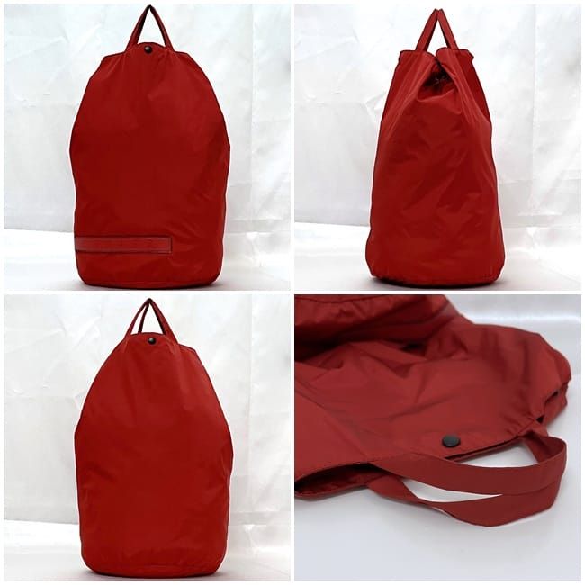 中古★PRADA☆ナイロン バケットバッグ 巾着バッグ 楽天市場】PRADA プラダ バッグ レザー バケットバッグ 巾着
