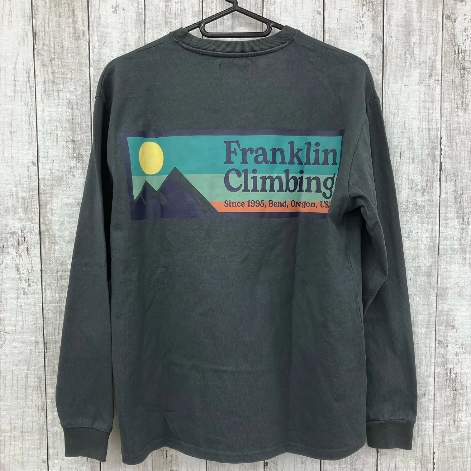 Franklin Climbing 】フランクリン クライミング ロングTシャツ ダーク