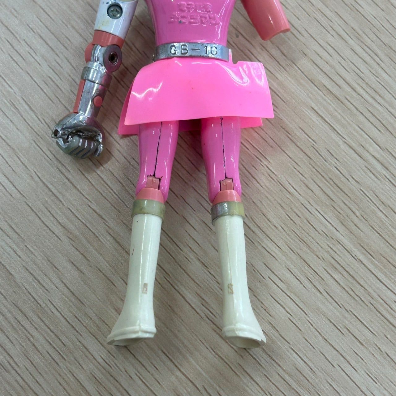 電子戦隊 デンジマン フィギュア GB-16 超合金　全5体　※ピンク右足折れ 2025年最新】超合金 デンジマン ピンクの人気アイテム - メルカリ