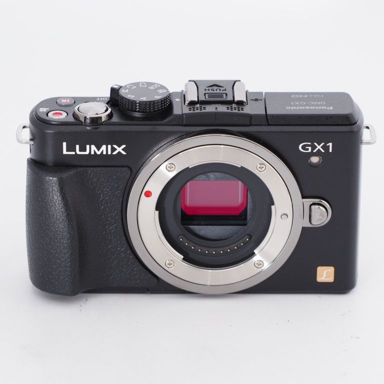 LUMIX GX1 ミラーレス一眼 ブラック 【公式通販】