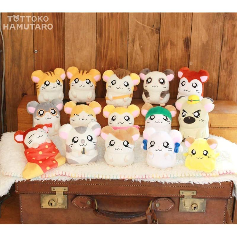 特価商品】ハムちゃんずコレクション ぬいぐるみ めがねくん S