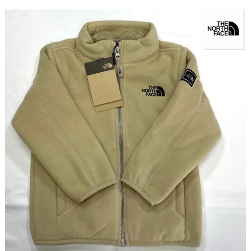 韓国 THE NORTH FACE ノースフェイス キッズ フリース ジャケット ベージュ