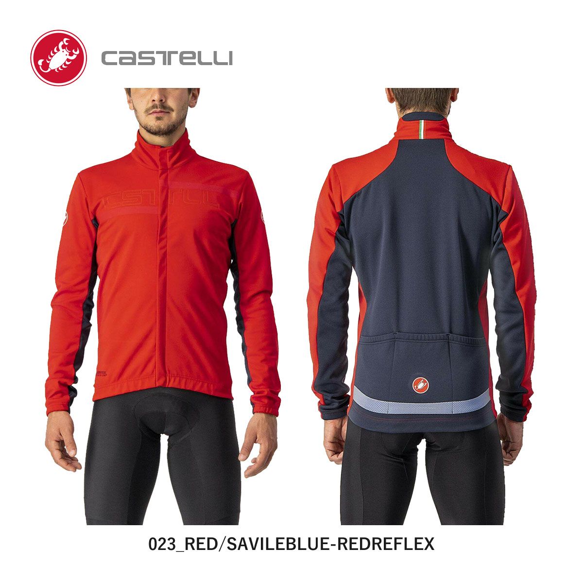 CASTELLI トランジションジャケット　サイズM メンズサイクリングジャケット サイクリング メンズ TRANSITION