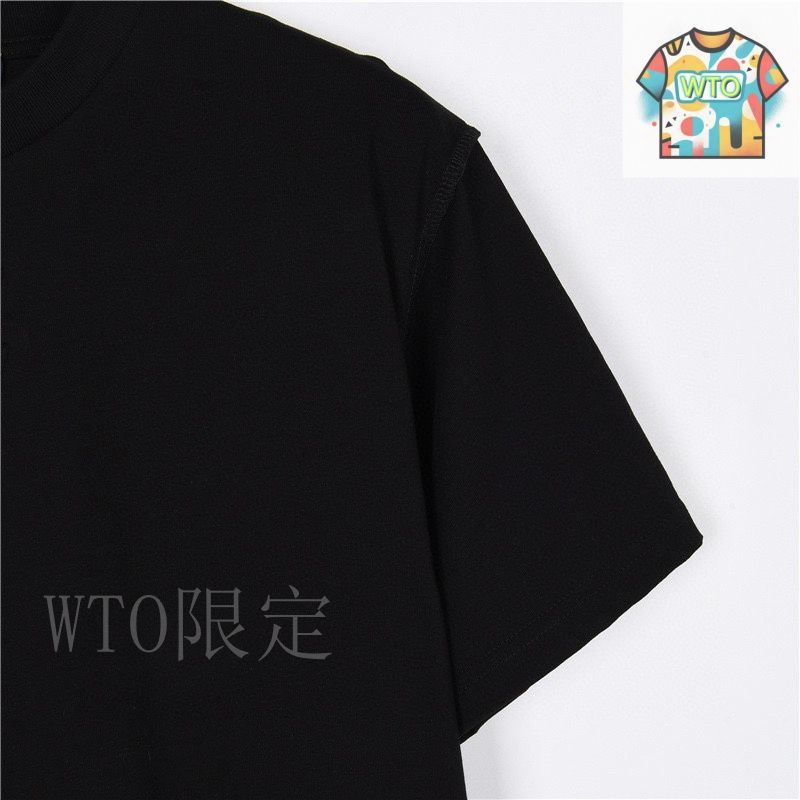 【LOUIS VUITTON】シンプルデザイン クール◎エンボスLV Tシャツ 今日特価】Louis Vuitton/LV ルイヴィトン 25SS 刺繍ロゴ T
