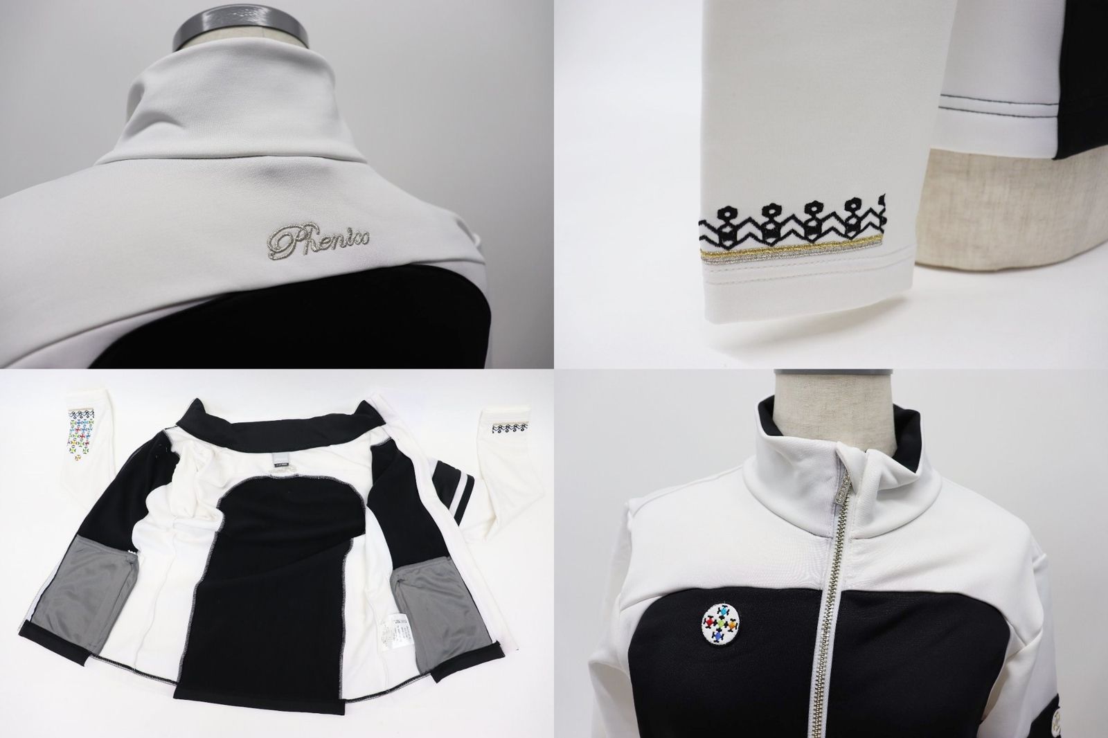 phenix - ワケあり Phenix フェニックス レディース ミドルジャケット 8/38 ホワイト EPWD1265 スポーツ R2505-192 ワケあり Phenix フェニックス レディース ミドルジャケット 8