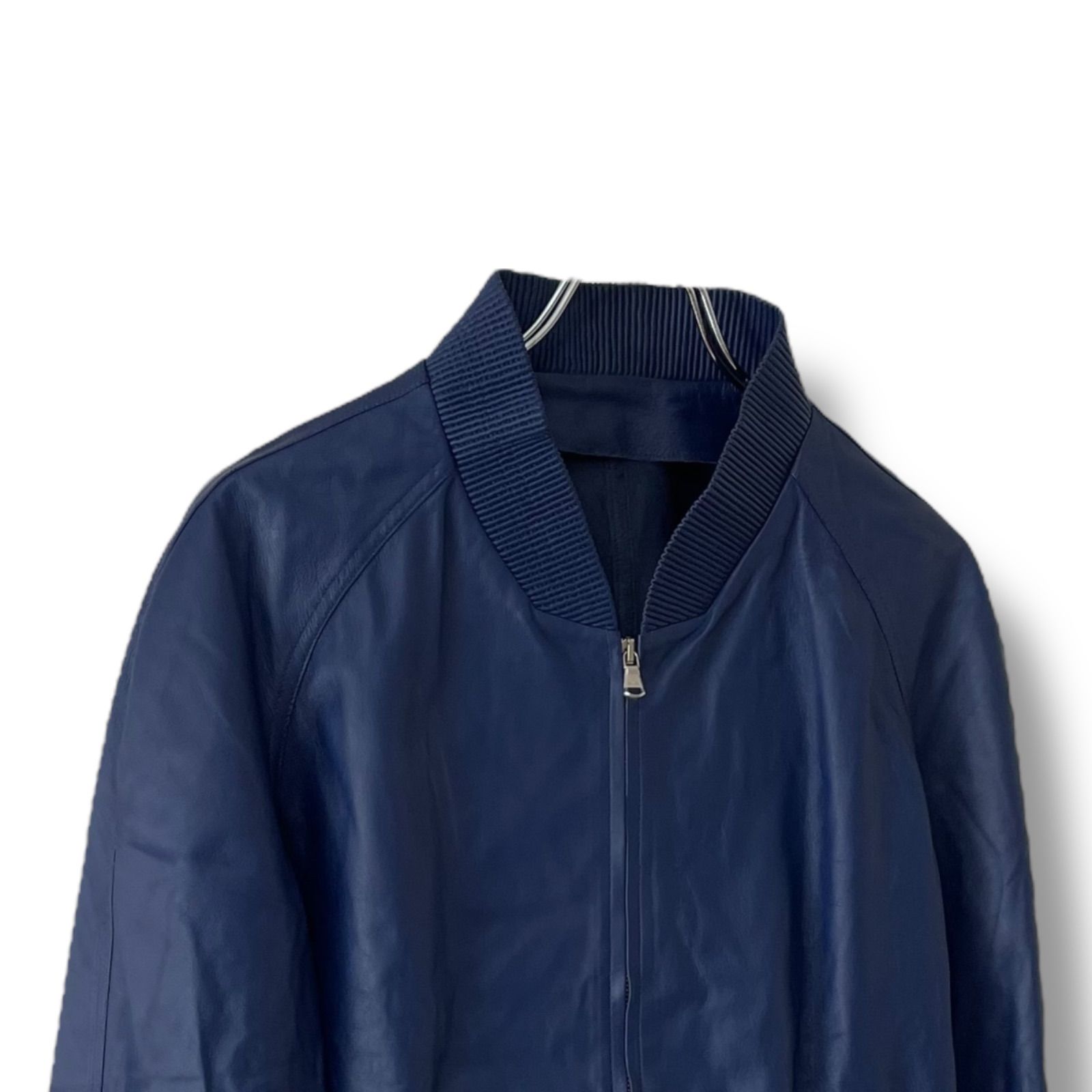 TOMORROWLAND トゥモローランド AD DENIM ラムレザージャケット lamb