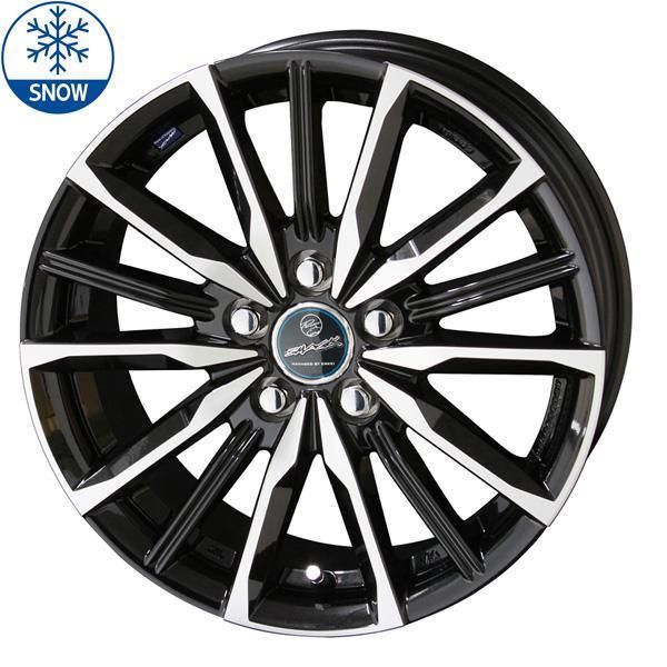 205/60R16 スタッドレスタイヤ4本セット 直接可 pcd114 No.93スタッドレス205/60/16 5H PCD114.3 アルミ付4本セット